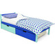 Детская кровать Бельмарко Svogen classic мятно-синий + ящики 1 мятный, 1синий