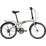 Велосипед Stark Jam 24.2 V (2021) серебристый/коричневый