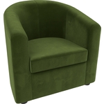 Кресло АртМебель Норден микровельвет зеленый