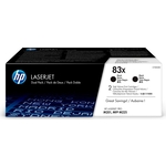 Картридж лазерный HP 83X CF283XD черный x2 упак. (4400стр.)