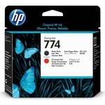 Картридж струйный HP 774 P2V97A черный/красный (775мл)