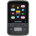 Плеер Digma Hi-Fi Flash Z4 BT 16Gb черный /1.5" /FM/microSDHC/clip