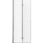 Дверное полотно BelBagno Albano 100х195 прозрачное, хром (ALBANO-60/40-C-Cr)