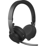 Гарнитура Logitech Headset Wireless Zone Teams Graphite (981-000854)