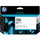 Картридж HP 730 130-ml Gray DesignJet Ink Cartridge (P2V66A)