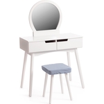 Туалетный столик с зеркалом и табуретом TetChair Secret De Maison Fabron (mod. TT-DT033)