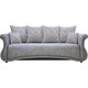 Диван-кровать Ramart Design Дарем оптима titanium 900/moire pink