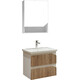 Мебель для ванной Grossman Инлайн 60х40 белая/дуб сонома