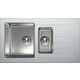 Кухонная мойка Tolero Twist TTS-890K №001 серый металлик (474490)