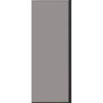 Боковая стенка Vincea Como VSG-1C 90х195 тонированная, черная (VSG-1C900CGB)