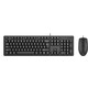 Комплект (клавиатура+мышь) A4Tech KK-3330 клав:черный мышь:черный USB (KK-3330 USB (BLACK))
