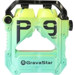 Наушники GravaStar Sirius Pro Neon Green, TWS, гибридные, зеленый