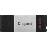 Флеш Диск Kingston 256Gb DataTraveler 80 DT80/256GB USB3.0 черный (DT80/256GB)