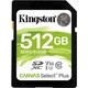 Флеш карта Kingston SDXC 512Gb Class10 SDS2/512GB Canvas Select Plus w/o adapter (SDS2/512GB)
