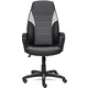 Кресло TetChair Inter кож/зам/ткань черный/серый/серый 36-6/207/14