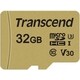 Карта памяти Transcend 32GB microSDXC Class 10 UHS-I U3 V30 R95, W60MB/s with adapter (TS32GUSD500S)