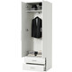 Шкаф для одежды с ящиками Шарм-Дизайн МШЯ-21 110х45 белый