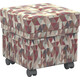 Банкетка Мебелик BeautyStyle 5 с ящиком, на колесах, малиновый (П0005661)