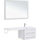 Мебель для ванной Aquanet Верона 120 (58) правая, белая