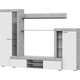 Гостиная SV - мебель МГС 5 цемент/белый (101575)