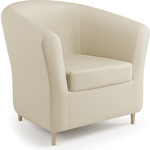 Кресло Шарм-Дизайн Евро Лайт бежевая экокожа