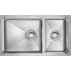 Кухонная мойка Paulmark Osser 78х44 брашированная сталь (PM527844-BS)