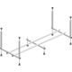 Каркас для ванны Alex Baitler Garda Nemi Madin Michigan Saima 170х70-75 (KS17)
