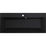 Раковина мебельная BelBagno 90х45 чёрная матовая (BB900/450-LV-ART-AST-NERO)