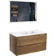 Мебель для ванной Vincea Gio 100х46 T.Oak