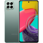 Смартфон Samsung SM-M536 Galaxy M53 8/256Gb зеленый 4G 6.7"