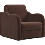 Кресло-кровать Шарм-Дизайн Коломбо 80 велюр Дрим шоколад