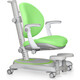 Детское кресло Mealux Ortoback Plus Green обивка зеленая однотонная