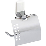 Держатель туалетной бумаги Wasserkraft Leine белый/хром (K-5025WHITE)