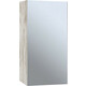 Шкаф подвесной Runo Кредо 40 зеркальный, скандинавский дуб (00-00001178)