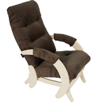 Кресло-маятник Мебелик Модель 68 Ткань MAXX235, каркас дуб шампань