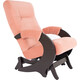 Кресло-маятник Мебелик Эталон шпон Ткань MAXX305, каркас венге