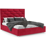 Кровать Mebel Ars Рица 160 см (Кордрой красный)