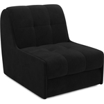 Кресло-кровать Mebel Ars Барон №2 (велюр черный НВ-178 17)