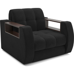 Кресло-кровать Mebel Ars Барон №3 (велюр черный HB-178 17)