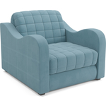 Кресло-кровать Mebel Ars Барон №4 (голубой Luna 089)