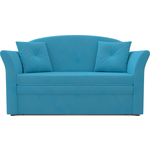 Выкатной диван Mebel Ars Малютка №2 (рогожка синяя)