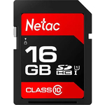 Карта памяти NeTac P600 SDHC 16GB U1/C10 up to 80MB/s, retail pack