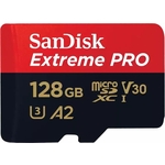 Карта памяти Sandisk Extreme Pro microSD UHS I Card 128GB for 4K Video on Smartphones, Action Cams & Drones 200MB/s Read, 90MB/s Write