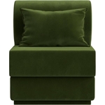 Кресло Лига Диванов Кресло Кипр микровельвет зеленый