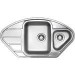 Кухонная мойка TopZero LT 945.510.15 нержавеющая сталь, полированная
