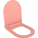 Сиденье для унитаза Ambassador Nord с микролифтом, матовое розовое (132T20901S)