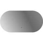 Зеркало Cezares Vague 140х70 с подсветкой, датчик движения (CZR-SPC-VAGUE-1400-700-MOV)