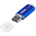 Флеш-накопитель BBK 064G-RCT синий, 64Гб, USB2.0, ROCKET серия