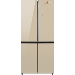 Холодильник Weissgauff WCD 590 NoFrost Inverter Premium Biofresh Gold Glass