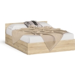 Кровать с ящиками СВК Мори 160, цвет дуб сонома (1026923)